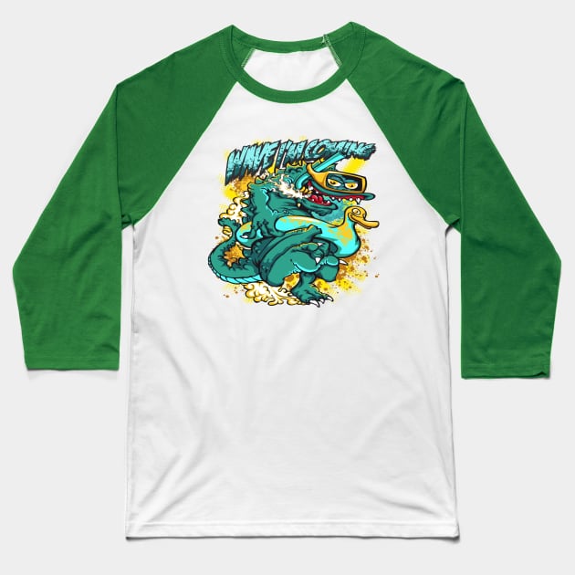 monsters Baseball T-Shirt by renato77